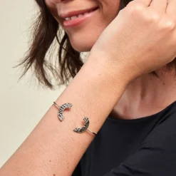 Histoire d'Or Jonc Harper Argent Blanc