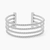 Histoire d'Or Jonc Ouvert Acier Blanc Galaad* Bracelets|Bracelets Fantaisie
