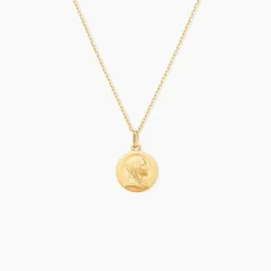 Histoire d'Or Medaille Or Jaune Vierge* Bijoux Personnalisés|Pendentifs