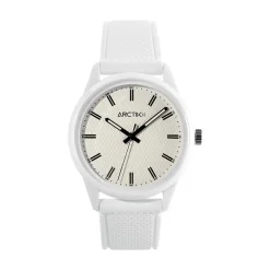 Discount ARCTIK Montre Impact Blanc cadran blanc fond blanc bracelet silicone blanc