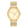 CALVIN KLEIN Montre Iconic Mesh Champagne* Montres Tendances