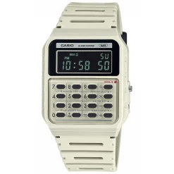 CASIO COLLECTION Montre cadran blanc bracelet résine blanc