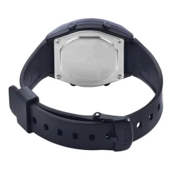 CASIO COLLECTION Montre Vintage Noir cadran noir bracelet résine noire