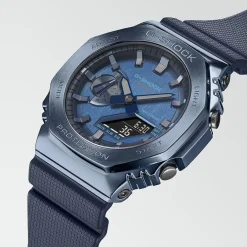 New CASIO G-SHOCK Montre Bleu cadran bleu bracelet résine bleue