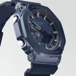 New CASIO G-SHOCK Montre Bleu cadran bleu bracelet résine bleue
