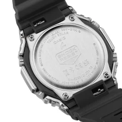 Discount CASIO G-SHOCK Montre Bleu Sky cadran argenté fond bleu sky bracelet résine noir