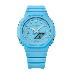 Discount CASIO G-SHOCK Montre Classic Bleu cadran bleu fond bleu bracelet résine bleu