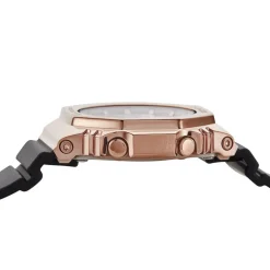 Discount CASIO G-SHOCK Montre Dorée Rosés cadran doré rose fond doré rose bracelet résine noire