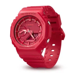 CASIO G-SHOCK Montre Rouge cadran rouge fond rouge bracelet résine rouge
