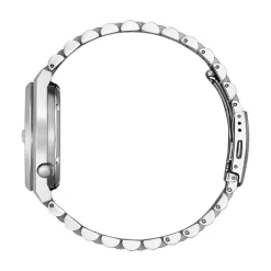 Sale CITIZEN Montre Tsuyosa Nj0151 Bleu cadran argenté fond bleu bracelet acier argenté