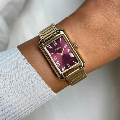 CLUSE Montre Belisenna Bordeaux* Montres Petits Prix