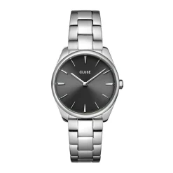 CLUSE Montre Feroce Petite Acier Blanc* Montres Tendances|Montres Petits Prix