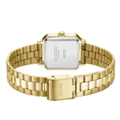 New CLUSE Montre Gracieuse Petite Champagne cadran doré fond champagne bracelet acier doré