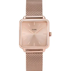 CLUSE Montre La Tetragone Rose* Montres Tendances|Montres Petits Prix