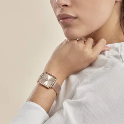 CLUSE Montre La Tetragone Rose* Montres Tendances|Montres Petits Prix