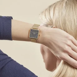 CLUSE Montre Tetragone Noir* Montres Tendances|Montres Petits Prix