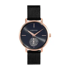 CODHOR Montre Amele Noir* Montres Tendances|Montres Petits Prix
