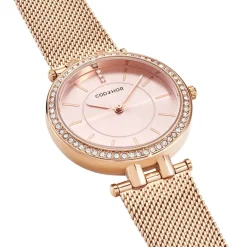 CODHOR Montre Celinia Doré Rose* Montres Tendances|Montres Petits Prix
