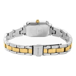 New CODHOR Montre Eleonia 2 Argenté cadran argenté fond argenté bracelet alliage bicolore
