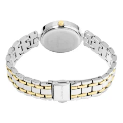Sale CODHOR Montre Leonie Argenté cadran argenté fond argenté bracelet alliage argenté et doré