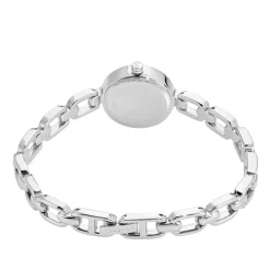 Discount CODHOR Montre Lina Bleu Gris cadran argenté fond bleu gris bracelet alliage argenté