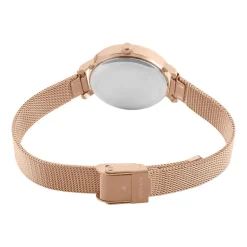 Sale CODHOR Montre Nerine Rose cadran doré rose fond rose bracelet acier doré rose