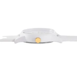 Best CODHOR Montre Pauline Blanc cadran blanc fond blanc bracelet silicone blanc