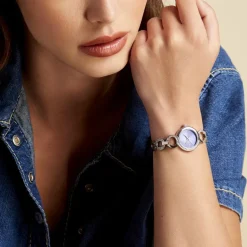 CODHOR Montre Sarah Bleu* Montres Classiques|Montres Petits Prix