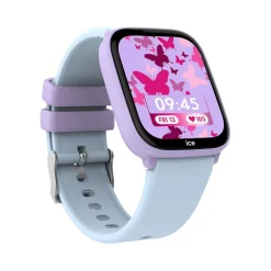 Online ICE WATCH Montre Connectée Smart Junior 3.0 Find My cadran parme bracelet silicone bleu sky