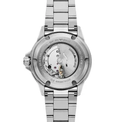 Best EMPORIO ARMANI Montre Vert cadran argenté fond vert bracelet acier argenté