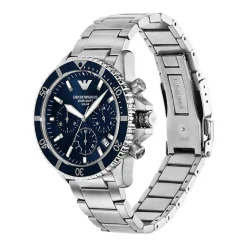 EMPORIO ARMANI Montre World Explorer Bleu* Montres Solaires