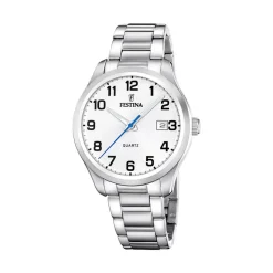 FESTINA Montre Classics 42 Blanc* Montres Petits Prix