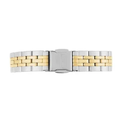 Hot FESTINA Montre Mademoiselle Blanc cadran bicolore fond argenté bracelet acier bicolore