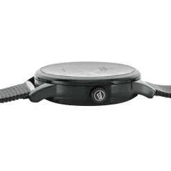 Sale FESTINA Montre Squelette Blanc cadran noir fond noir bracelet acier noir