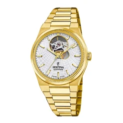 FESTINA SWISS MADE Montre Automatic 35 Argenté* Montres Squelettes|Montres Automatiques