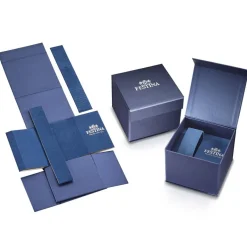 Clearance FESTINA Montre the Originals/diver Bleu Sky cadran argenté fond bleu sky bracelet acier argenté