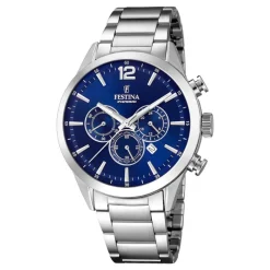 New FESTINA Montre Timeless Chronograph Bleu