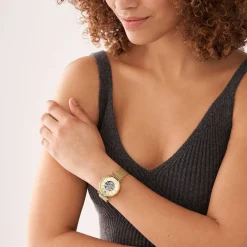 FOSSIL Montre Carlie Mini Me Doré* Montres Classiques|Montres Automatiques