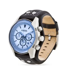 Clearance FOSSIL Montre Coachman Bleu