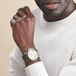 FOSSIL Montre Grant Beige* Montres Classiques