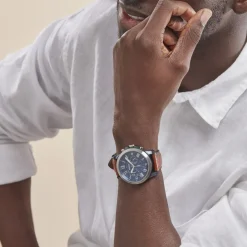 FOSSIL Montre Grant Bleu* Montres Classiques