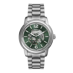 FOSSIL Montre Heritage Vert* Montres Squelettes|Montres Automatiques