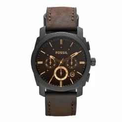 FOSSIL Montre Machine Marron