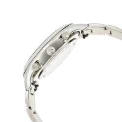 Clearance FOSSIL Montre Neutra Noir cadran argenté fond noir bracelet acier argenté