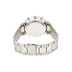 Clearance FOSSIL Montre Neutra Noir cadran argenté fond noir bracelet acier argenté