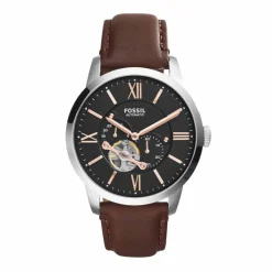Hot FOSSIL Montre Townsman Noir
