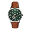 New FOSSIL Montre Townsman Vert