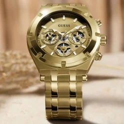 Outlet GUESS Montre Continental Champagne