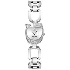 New GUESS Montre Gia Argenté cadran argenté fond argenté bracelet acier argenté