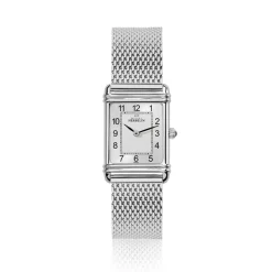 Online HERBELIN Montre Art Deco Argent cadran argenté fond argenté bracelet acier argenté